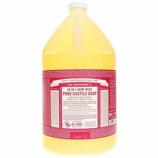 18-In-1 Hemp Pure Castile Soap, DRBM